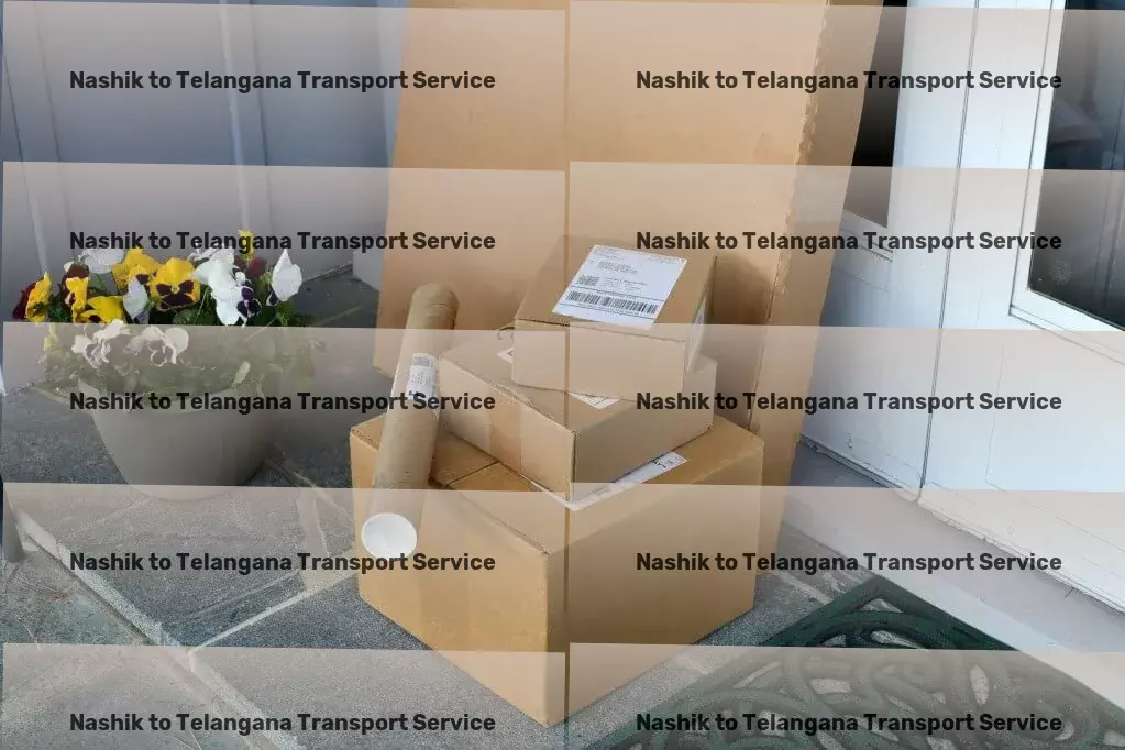 Nashik to Telangana Cargo Door to door delivery